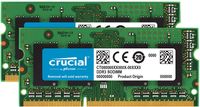 Crucial DDR3 - 16 GB 2 x 8 GB - SO-DIMM 204-pin - 1600 MHz PC3-12800 - CL11 - 1.35 1 - 16 GB - DDR3