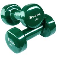 tectake 2 gymnastické činky - 2 x 4,0 kg