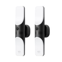 Wired Wall Light Cam S100 (Doppelpack) Schwarz