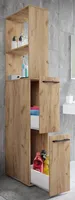 SadiloXL Badschrank Eiche Nachbildung.