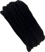 Magic Hairband, Dread Wrap, Schlauchschal, Stirnband, Mütze - Loopschal Schwarz, Uni, Elasthan,Baumwolle, Stirnbänder