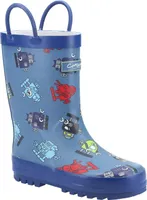 Cotswold - Dětské holínky "Puddle", robot FS8528 (26,5 EU) (Modrá)