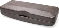 Kunstleder Brillenetui Duneklbraun Hartschale