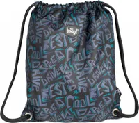 Baagl Turnbeutel für Junge,  Schuhbeutel für Kinder, Schule und Kindergarten Sportbeutel, Sportrucksack (Cool)