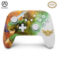 PowerA Controller für Nintendo Switch kabellos Link Watercolor