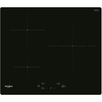 Whirlpool WSQ116NE Induktion Hob - 4 Häuser - 7200W - L 5,4 cm x D51 cm - Glas - Schwarz