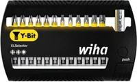 Wiha Bit Set XLSelector Y-Bit 50 mm Phillips, Pozidriv, TORX® 13-tlg. 1/4" (41834)