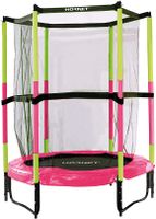 Hudora Trampolin Sicherheitstrampolin Jump In 140 rosa