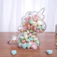 Krabička na sladkosti s jednorožcom Kawaii - sada 6 kusov