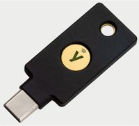 YUBICO YubiKey 5C NFC - Schwarz - 4096-bit RSA - 2048-bit RSA - Google účet - Microsoft účet - Salesforce.com - CCID čipová karta - FIDO HID zařízení - HID klávesnice - RSA 2048 - RSA 4096 (PGP) - ECC p256 - ECC p384 - USB