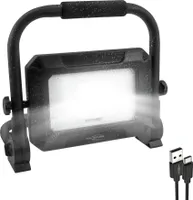 ANSMANN LED Arbeitsleuchte, 4500lm,wiederaufladbar, Spritzwasserschutz