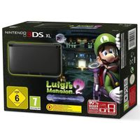 3DS XL Argent + Luigi's Mansion 2