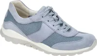 Gabor ROLLINGSOFT buty damskie - wygodne sznurowane buty sportowe niebieskie rekreacyjne NOWOŚĆ