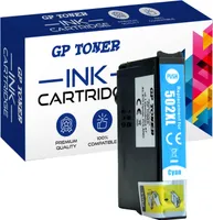 Druckerpatronen Kompatible für Epson 502 XL WF2860 DWF WF2865DWF XP-5100 XP-5105 Cyan