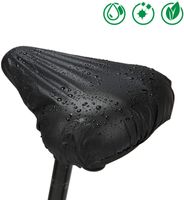 2x Fahrrad Sitzbezug Wasserdicht Sattel Schutz Bezug Elastisch Regenschutz 