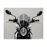 Szyba przednia MRA Racing NR, SUZUKI SFV650 GLADIUS, 09-15, dymny szary