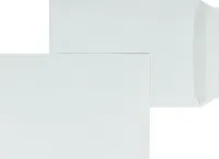 250 Versandtaschen Weiß 250x353 mm (DIN B4) mit Haftklebung