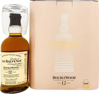 Balvenie 12 Years Doublewood + 1 Glas + Box 700ml 40% Vol.