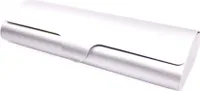 Brillenetui aus Aluminium Silber