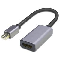 Orbsmart Mini DisplayPort 1.2a auf HDMI 2.0 Adapter - 4K@60Hz (Ultra-HD) & 3D aktiver Adapter | Mini-DP 1.2a to HDMI 2.0  Signalwander | Kabel | Stecker