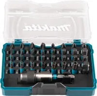 Makita – 33-teiliges schwarzes Schlagbohrer-Set von Makita