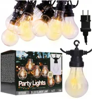 Girlanda Ogrodowa Lampki Ogrodowe Łańcuch Świetlny 10 Led 7,5 M