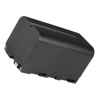Walimex 16870 Batéria - Nabíjacia batéria (4400 mAh, digitálny fotoaparát, lítium-iónová, 7 cm, 4 cm, 4 cm) čierna
