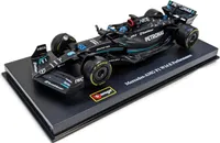 Bburago 18-38081R - Modellauto - F1 Mercedes AMG W14 '23 #63 Russel (mit Helm, Maßstab 1:43)