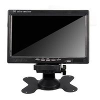 Universal 7" Monitor Display Bildschirm für Rückfahrkamera oder Video über Cinch