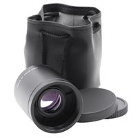 vhbw Telekonverter 2-fach für T2, T-Mount Objektive für Kamera, Spiegelreflexcamera z.B. kompatibel mit Canon, Nikon, Sony Alpha, uvm.