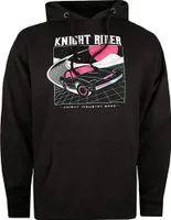 Knight Rider - Kapuzenpullover für Herren TV1112 (XXL) (Schwarz)
