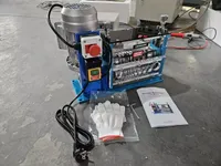 CREWORKS 550W Elektrische Kabelschälmaschine  für Φ1,5-40 mm Draht Abisoliermaschine Abisoliergerät  30 M/Min