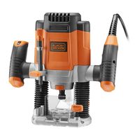 Kronenbohr-/Fräsmaschine Black & Decker 1200eka-qs