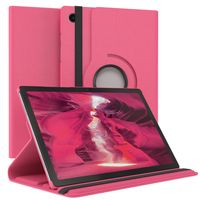 EAZY CASE Tablet Hülle kompatibel mit Samsung Galaxy Tab A8 10.5 Hülle, 360° drehbar, Tablet Cover, Tablet Tasche, Premium Schutzhülle aus Kunstleder in Pink, Rosa