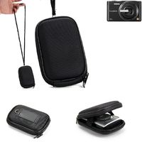 K-S-Trade Hardcase Kamera-Tasche Foto-Tasche kompatibel mit Panasonic Lumix DMC-SZ8 für Kompaktkamera Gürteltasche Case Schutz-Hülle