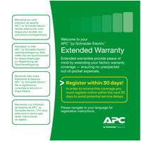 APC Service Pack 3 Year Warranty Extension (for new product purchases), 3 Jahr(e)