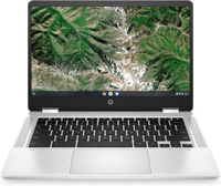 HP Chromebook x360 14a-ca0415ng, Mineral Silver, Pentium Silver N5030, 4GB RAM, 128GB Flash, DE