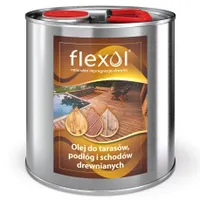Olej na dřevěné terasové podlahy 2,5 l Flexol