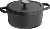 BergHOFF Gusseisen Grossraumtopf mit Deckel Graphite 26cm