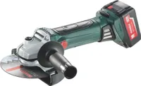 Metabo W 18 LTX 150 QUICK (600404650) AKTYWNA SZLIFIERKA KĄTOWA z akumulatorami LI-ION 2x 18 V 5,2 Ah i ładowarką w walizce