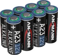 ANSMANN Alkaline Batterie A23/LR23 12 Volt 8er Pack