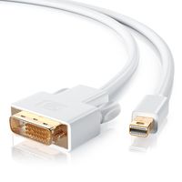 CSL Mini Displayport (miniDP) auf DVI Monitor Kabel DVI Stecker zu miniDisplayPort Stecker