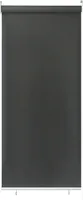 Wolketon Senkrechtmarkise 100 x 240cm Balkonmarkise Sonnenschutz, UV-bestaendige Vertikalmarkise, Windschut und Sichtschutz, aus Metall und Polyester,Anthrazit