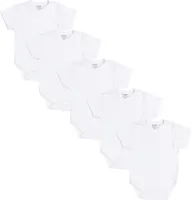 TupTam Baby Jungen Kurzarm Wickelbody Baumwolle Body 5er Set , Farbe: Farbenmix 5, Größe: 62