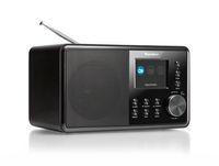 Karcher DAB 3000 Digitalradio (DAB+ / UKW-RDS, AUX-IN, Wecker mit Dual-Alarm) schwarz