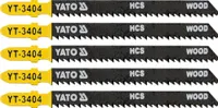 List pilový do přímočaré pily 100 mm na dřevo TPI10 5 ks