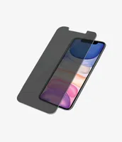 Apple Privacy PanzerGlass™ Privacy Screen Protector für iPhone XR 11, Standard Fit iPhone Displayschutz mit Privacy Filter, Anti Fingerprint, Anti Bakteriell, gehärtetes Glas, kratzfest, stoßfest
