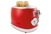 KORONA Retro 2-Scheiben Toaster rot