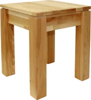Bubema Multifunktionaler Hocker  aus massiver Kernbuche, natur geölt, extrem stabil