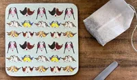 Becherunterlage C241 Vogelpaare